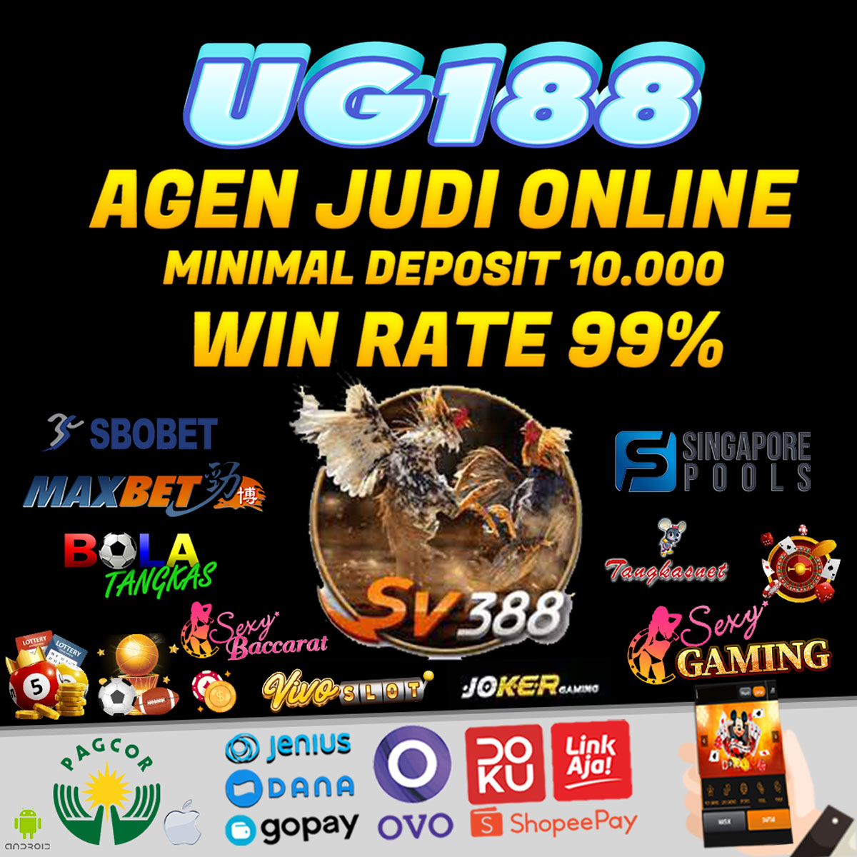 UG188 agen judi online winrate 99%